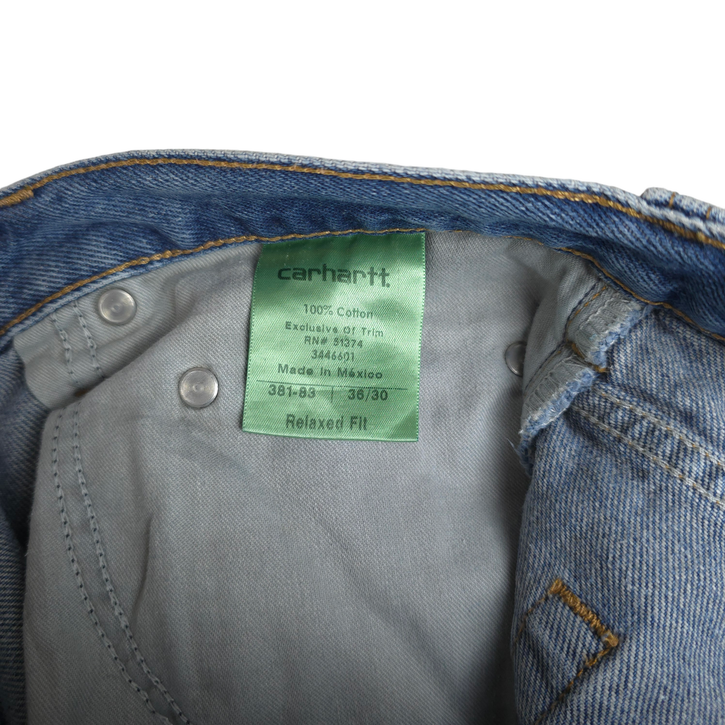 Vintage Carhartt Denim Jeans - 36 x 30