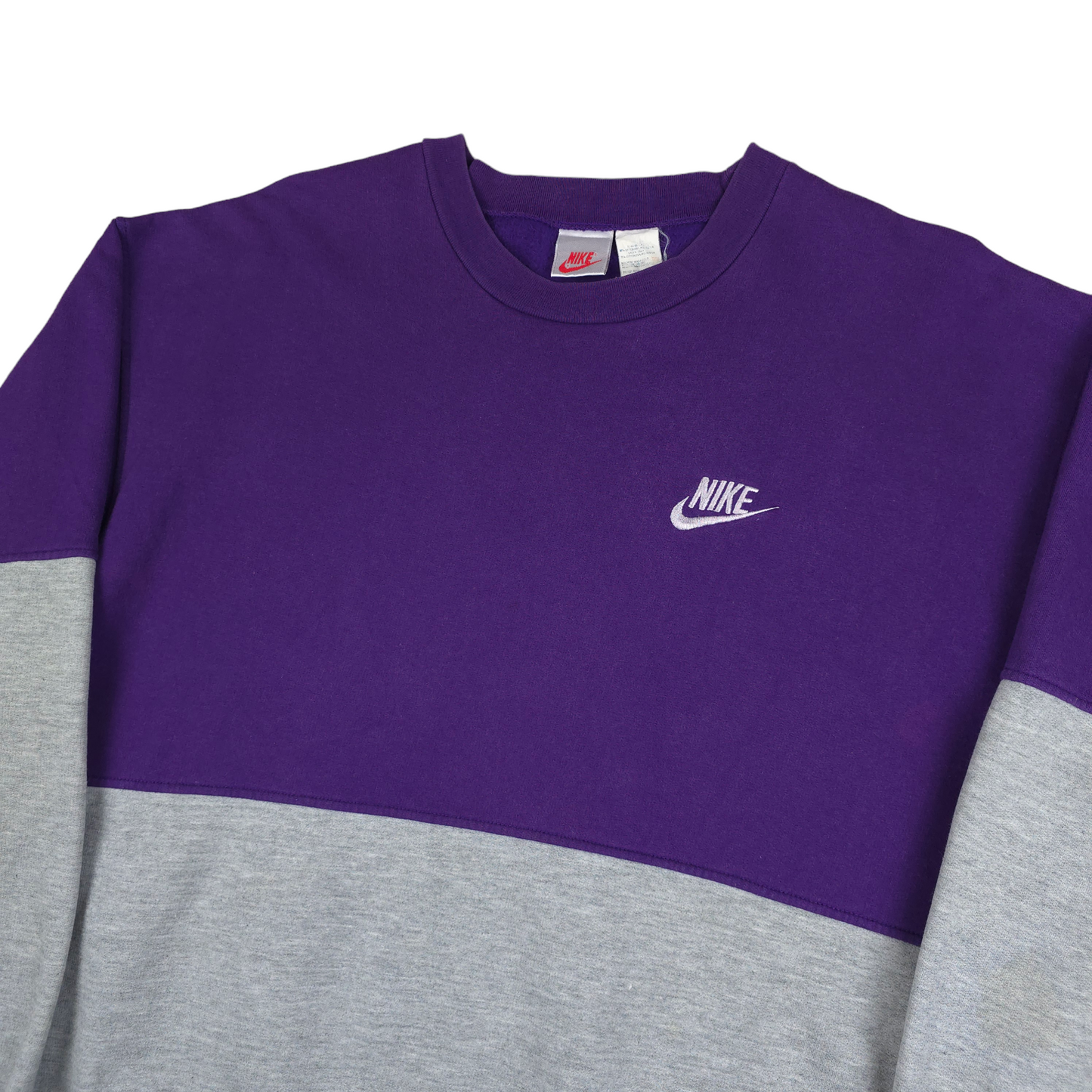 Vintage 80's Nike Two-Tone Sweatshirt - L
