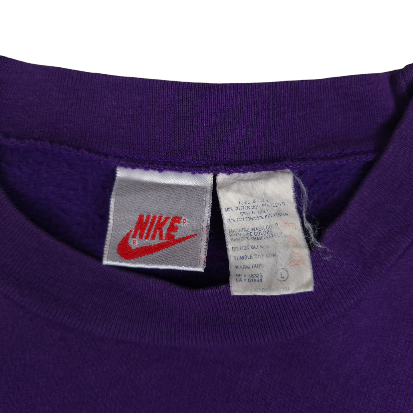 Vintage 80's Nike Two-Tone Sweatshirt - L