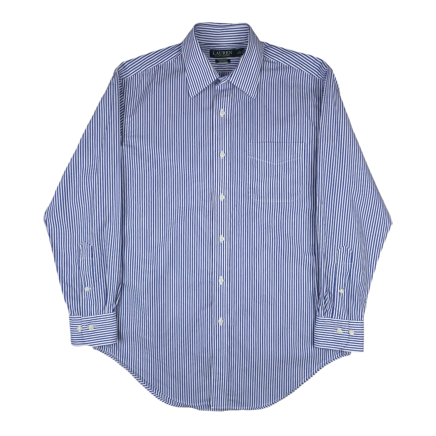 Lauren Ralph Lauren Striped Button Up Shirt - M