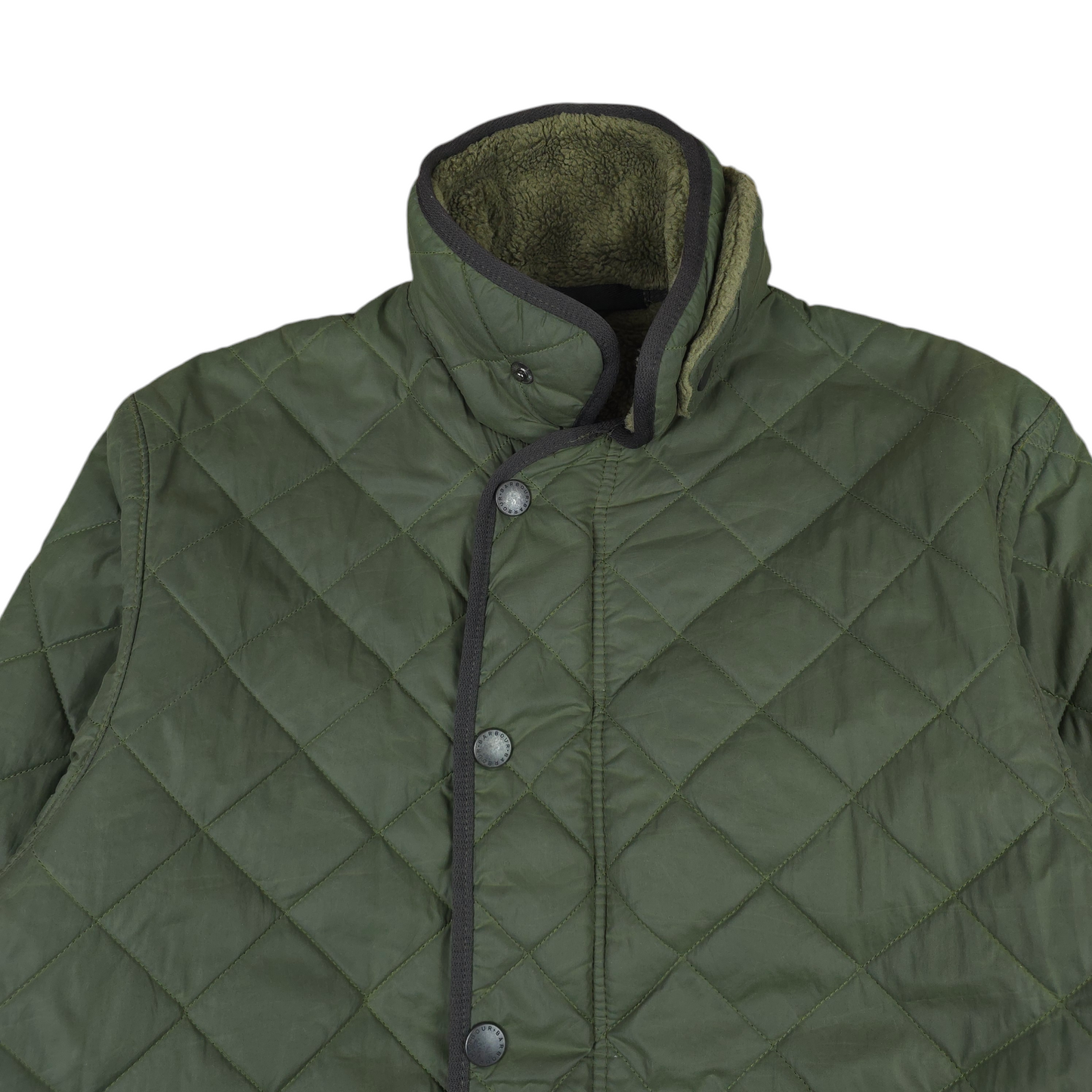 Vintage Barbour Polar Quilt Jacket - S