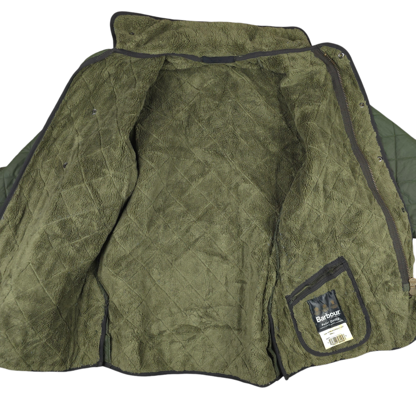 Vintage Barbour Polar Quilt Jacket - S