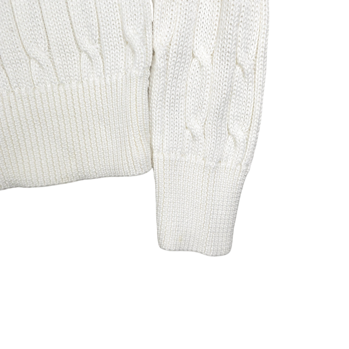 Vintage Ralph Lauren Cable Knit Sweater - WMNS S