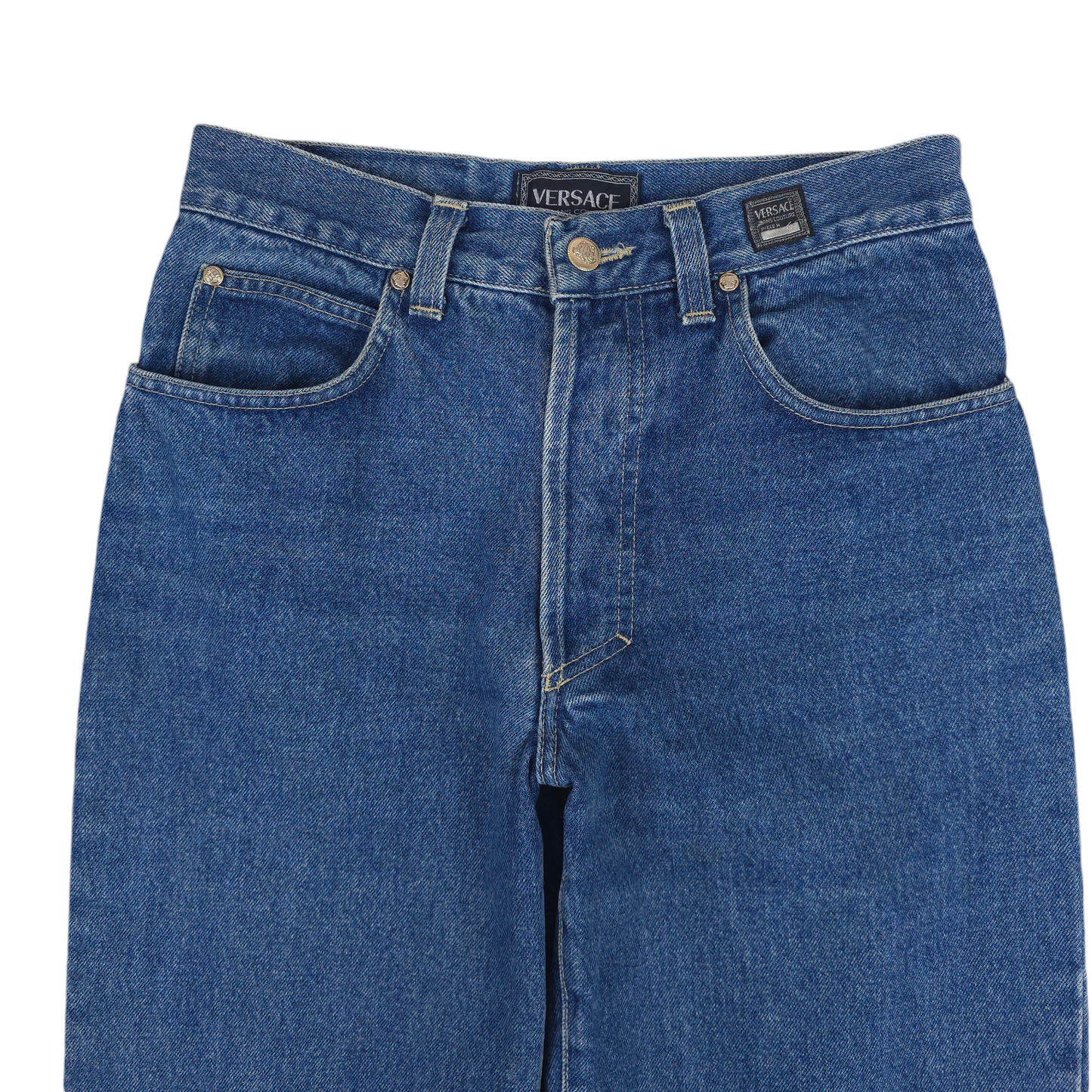 Vintage Versace High Waist Denim Jeans - WMNS 31