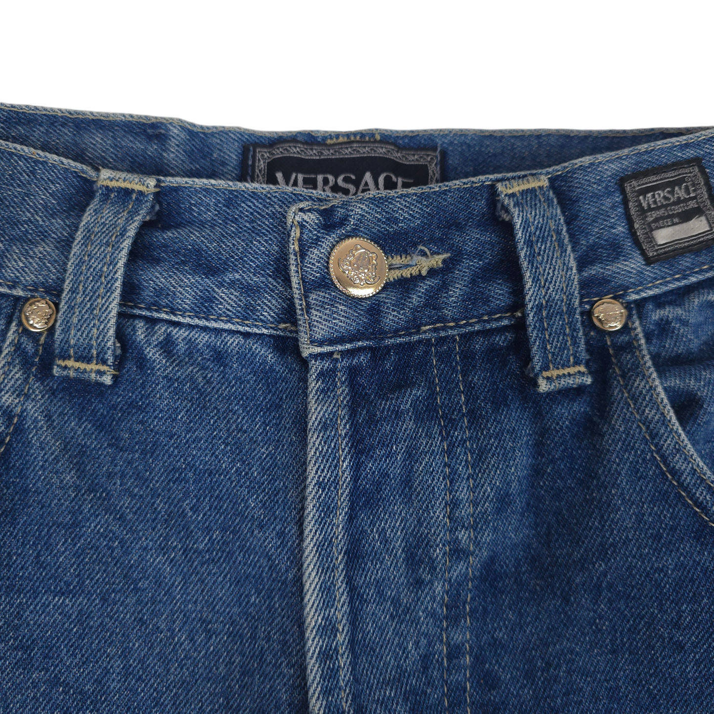 Vintage Versace High Waist Denim Jeans - WMNS 31