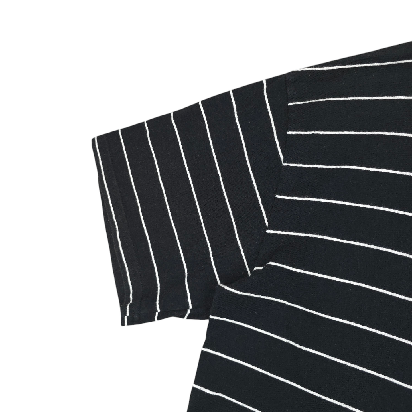 Stussy Box Logo Striped Tee - L