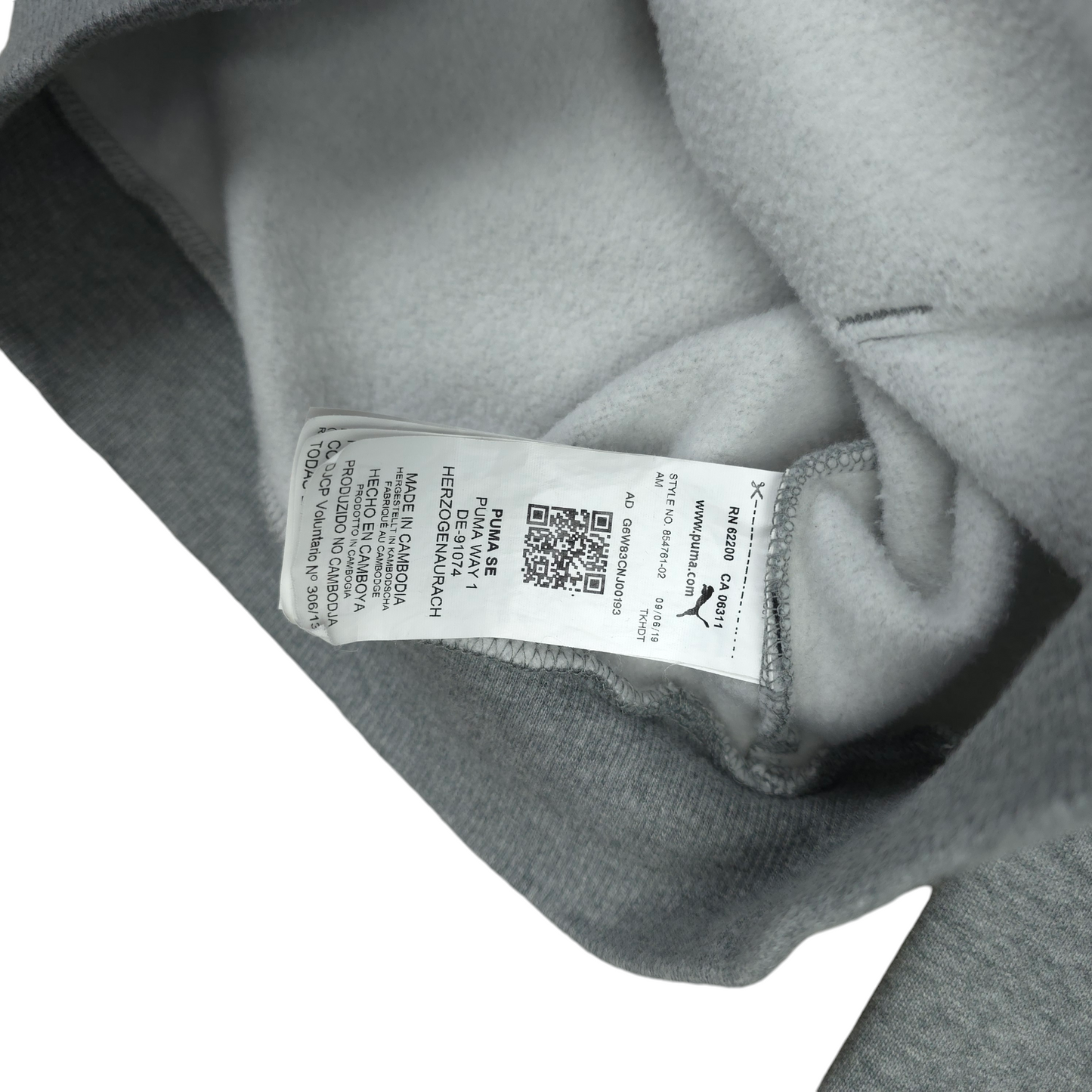 Puma Full Zip Jumper - L