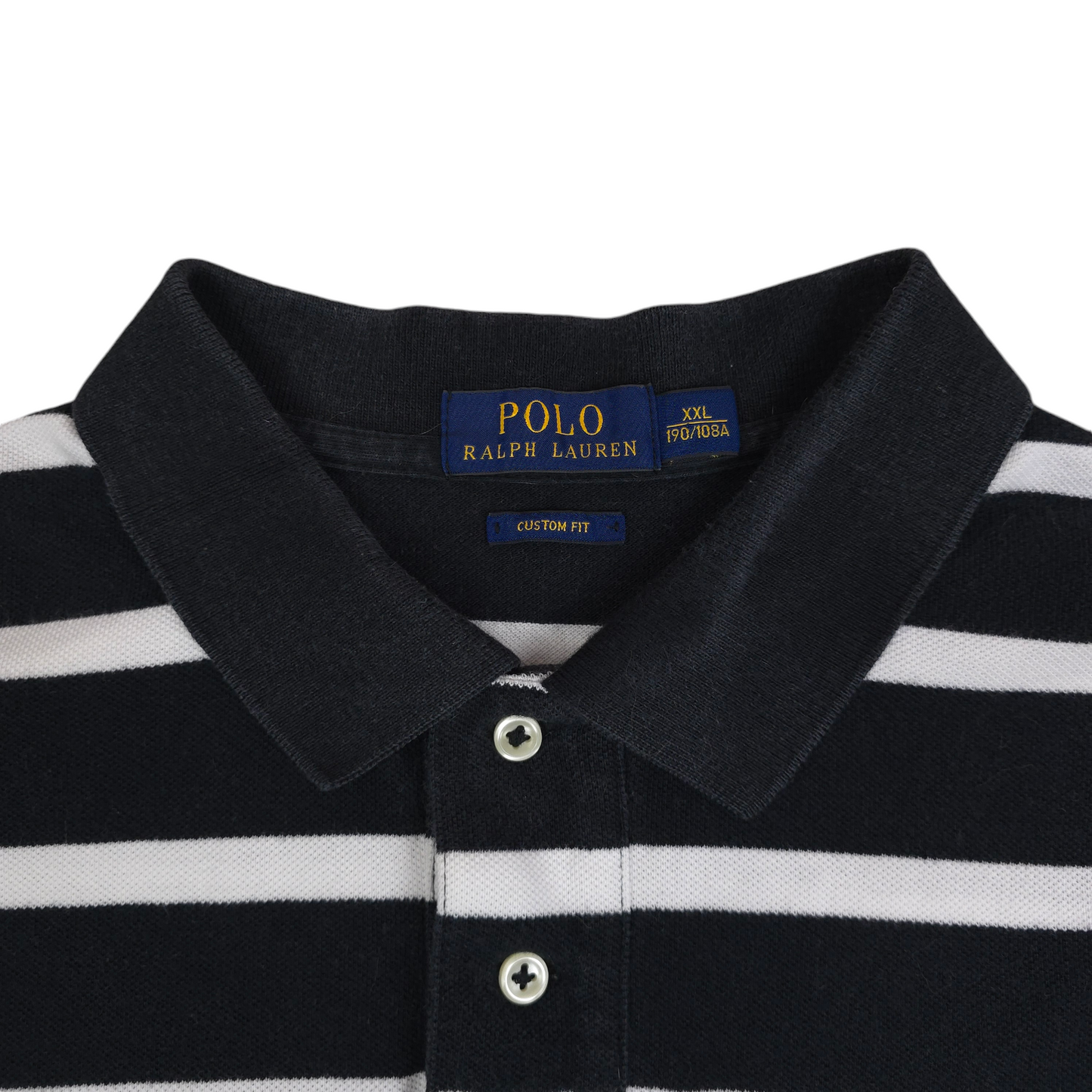 Ralph Lauren Striped Polo Shirt - XXL