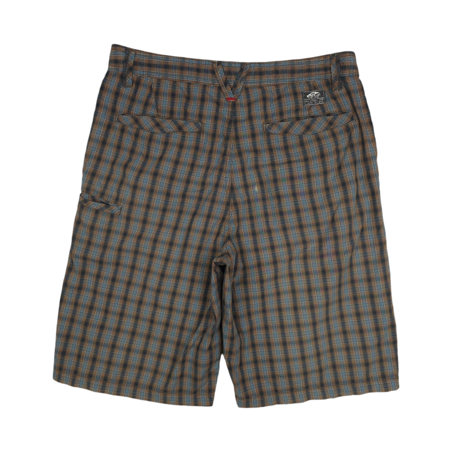 Y2K Vans Check Shorts - 30