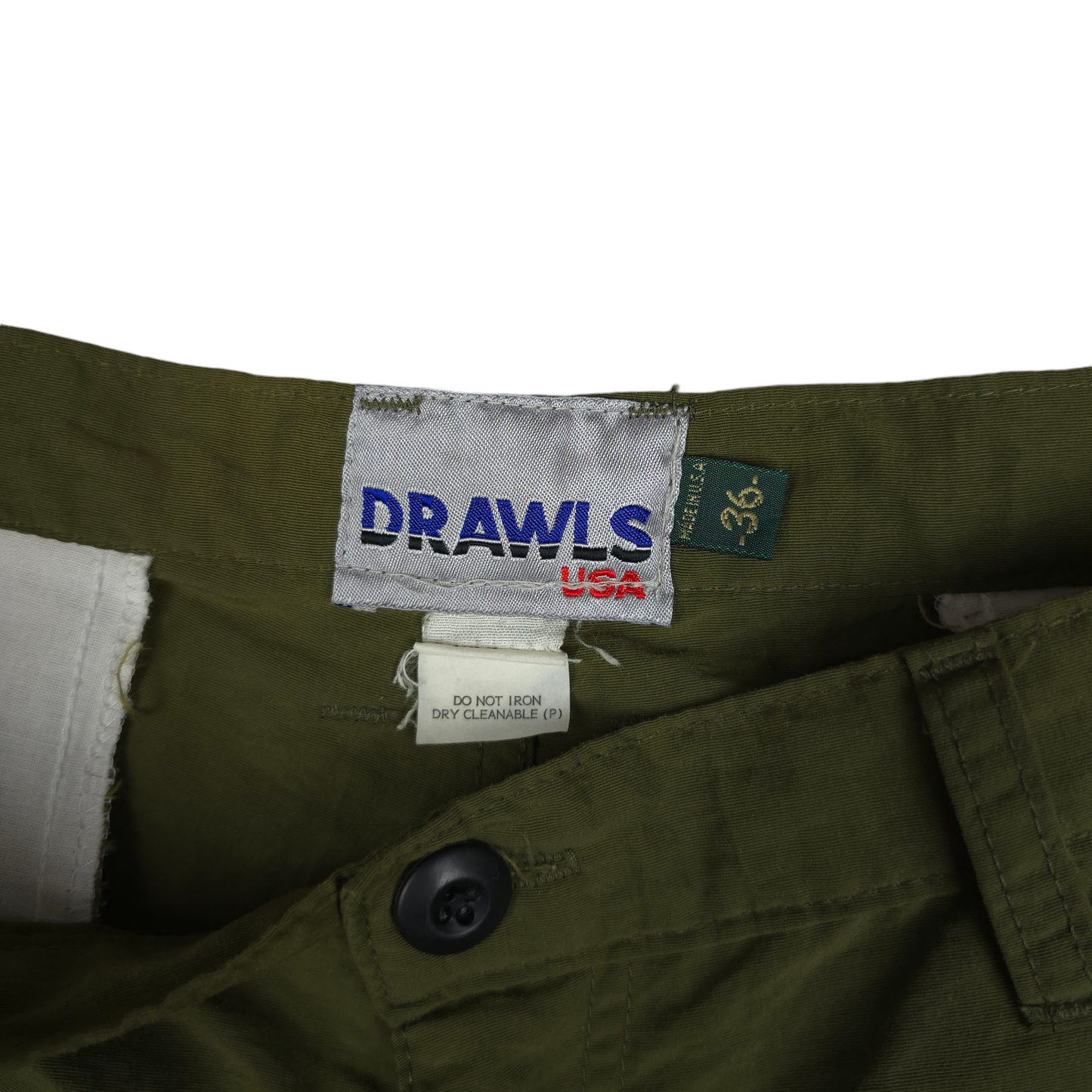 Vintage Drawls Survivalist USA Cargo Shorts - L
