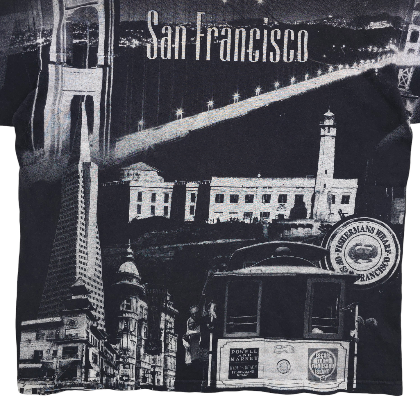 Vintage San Francisco AOP Tee - XXL