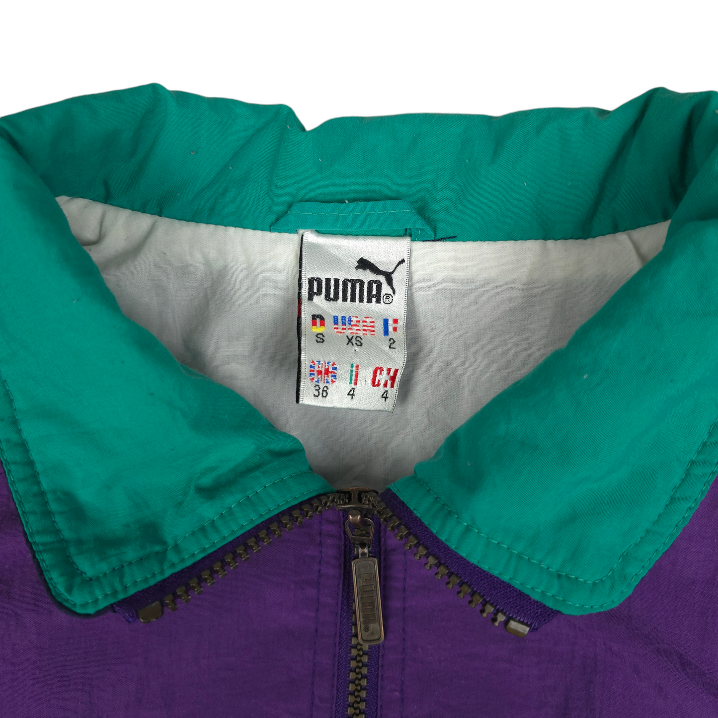 Vintage Puma Sport Windbreaker Jacket - S