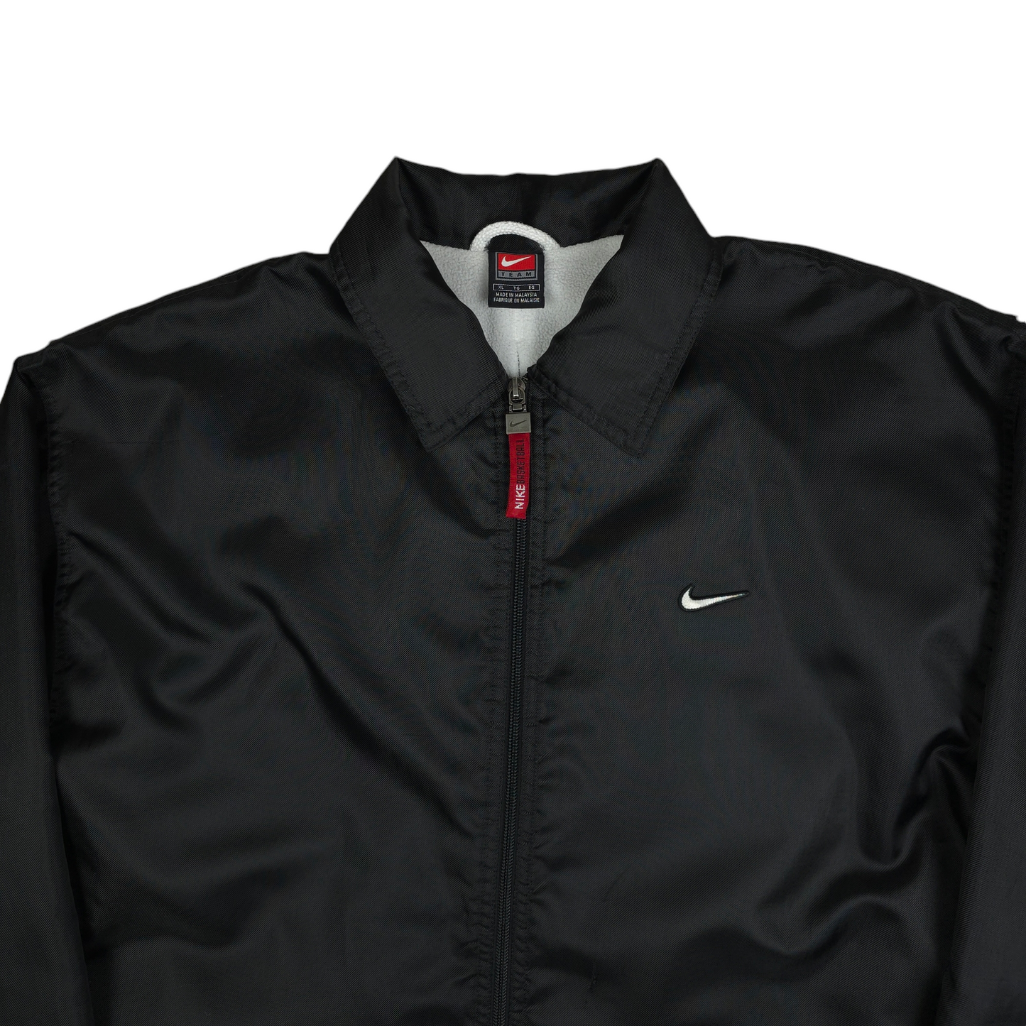 Vintage 90's Nike Basketball Fleece Lined Jacket - XL