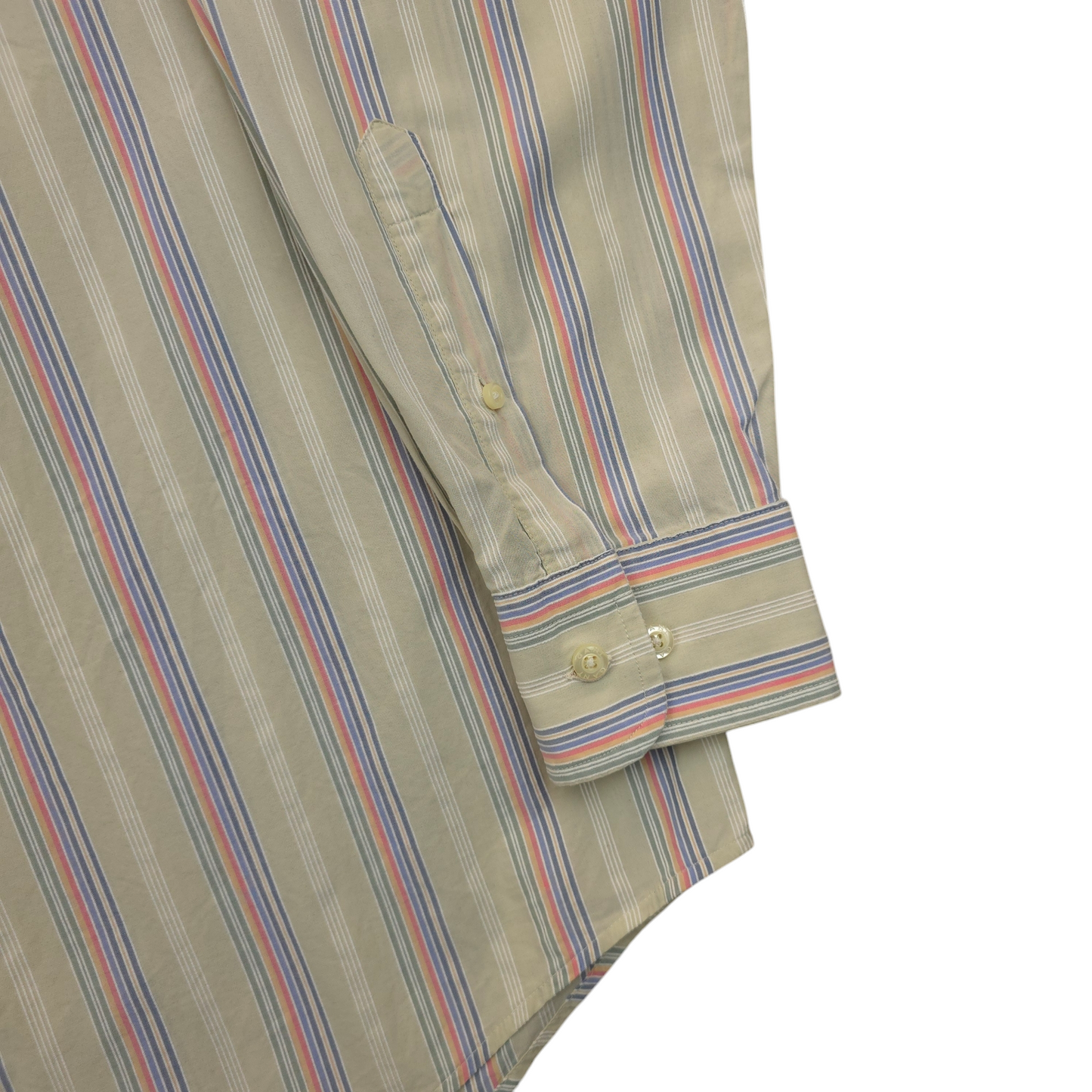 Vintage Gant Striped Button Up Shirt - L