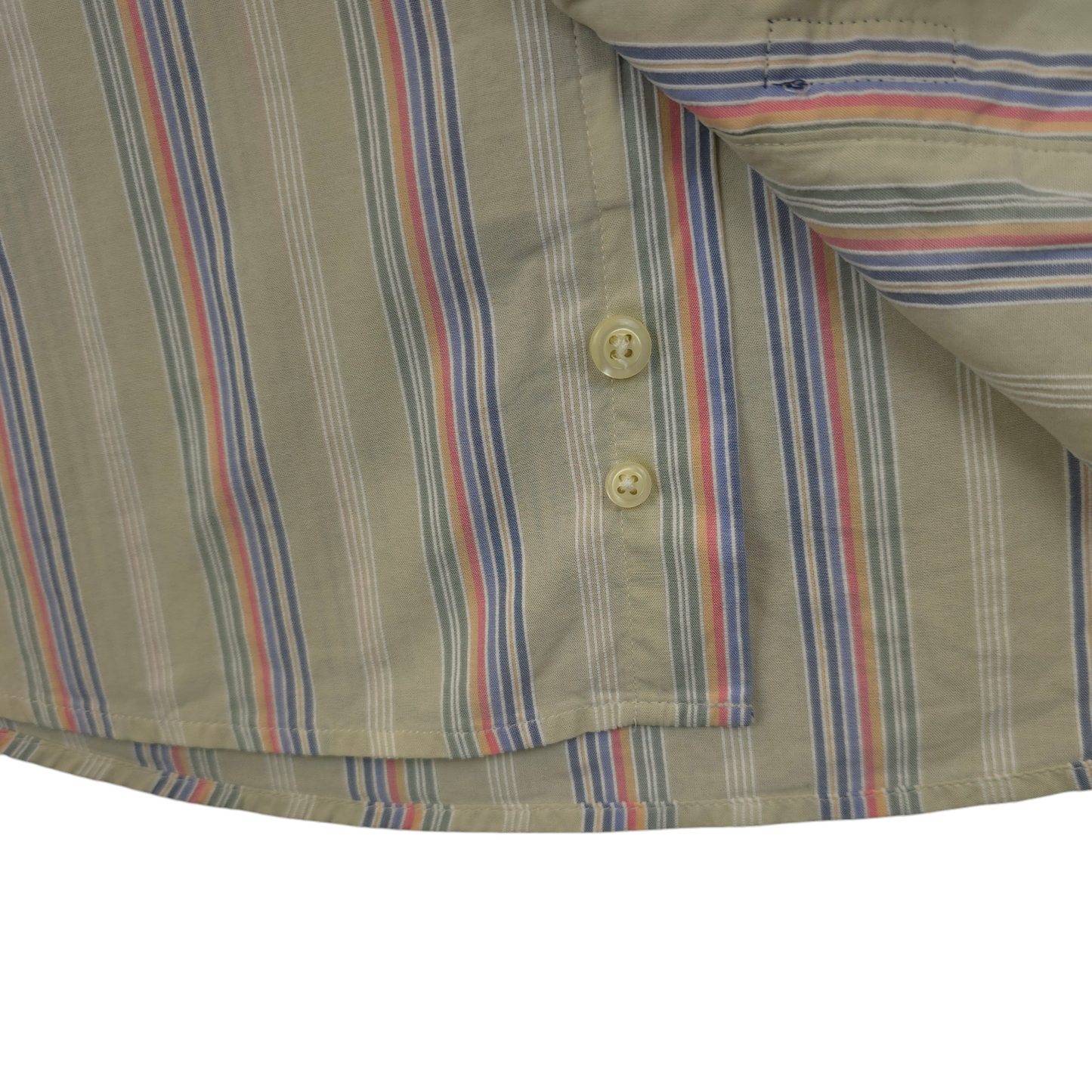 Vintage Gant Striped Button Up Shirt - L