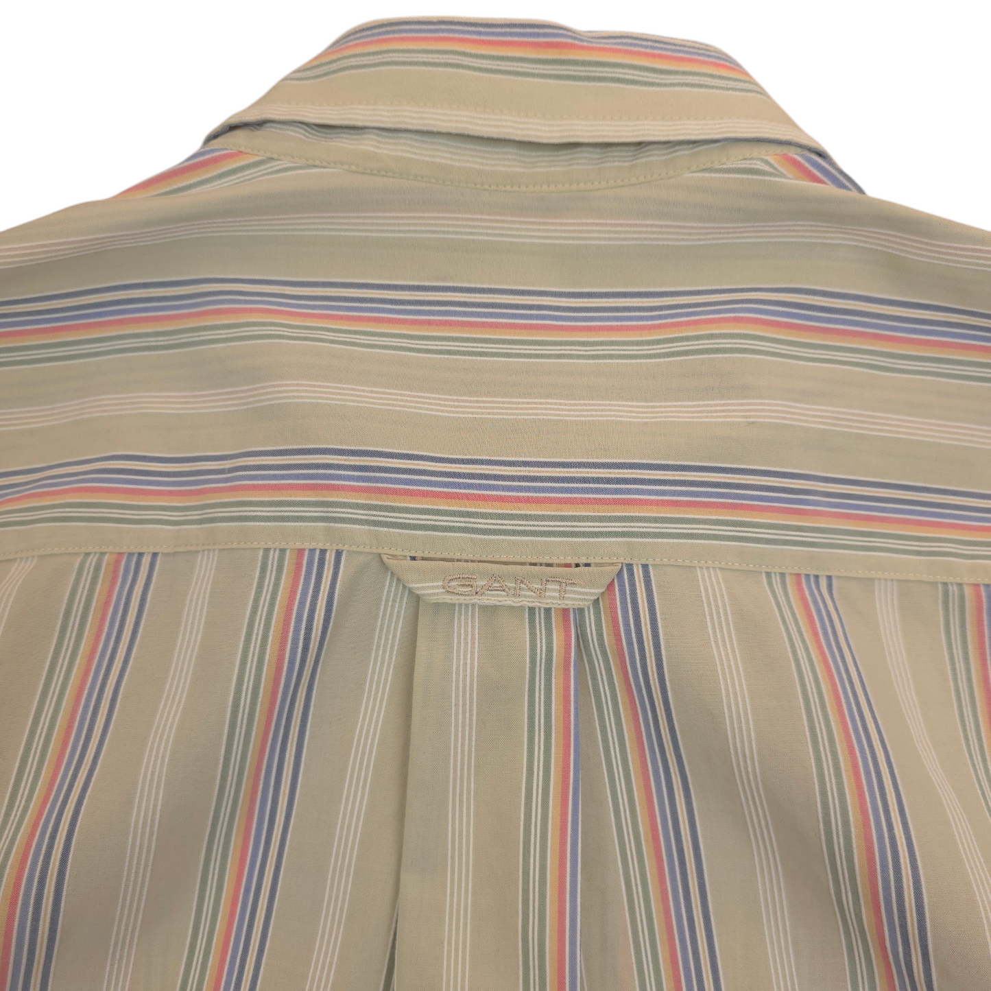 Vintage Gant Striped Button Up Shirt - L