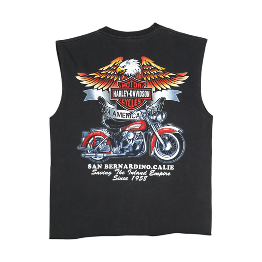 Y2K Harley Davidson 105 Years Cropped Tank Tee - M/L