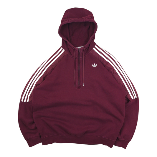 Adidas 1/4 Zip Hoodie - M