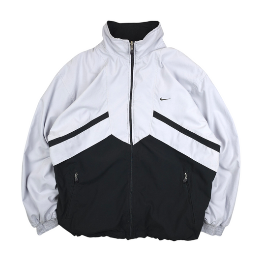 Vintage Nike Embroidered Swoosh Track Jacket - L