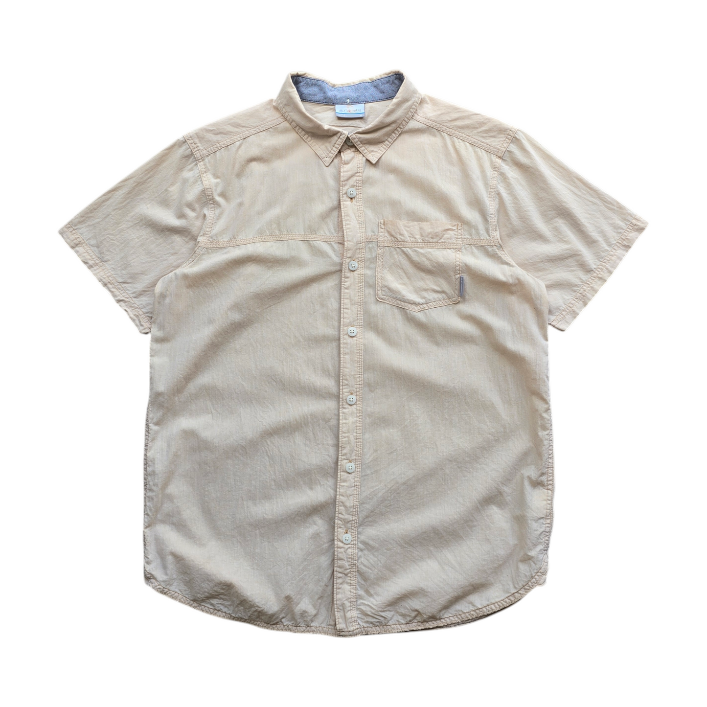 Columbia Short Sleeve Button Up Shirt - M