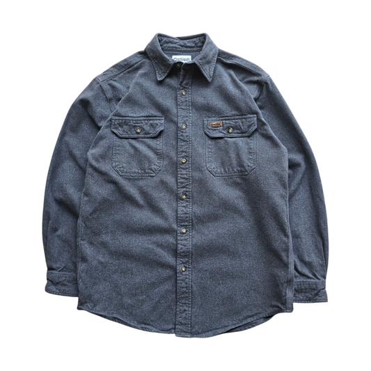 Vintage Carhartt Heavyweight Flannel Work Shirt - M