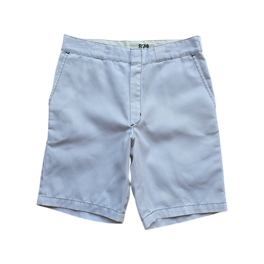 Dickies 874 White Shorts - 34