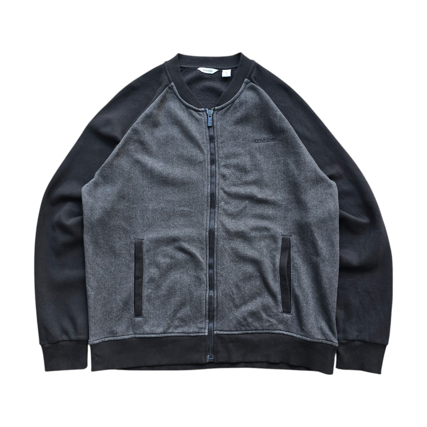 Calvin Klein Full Zip Sweatshirt - XL