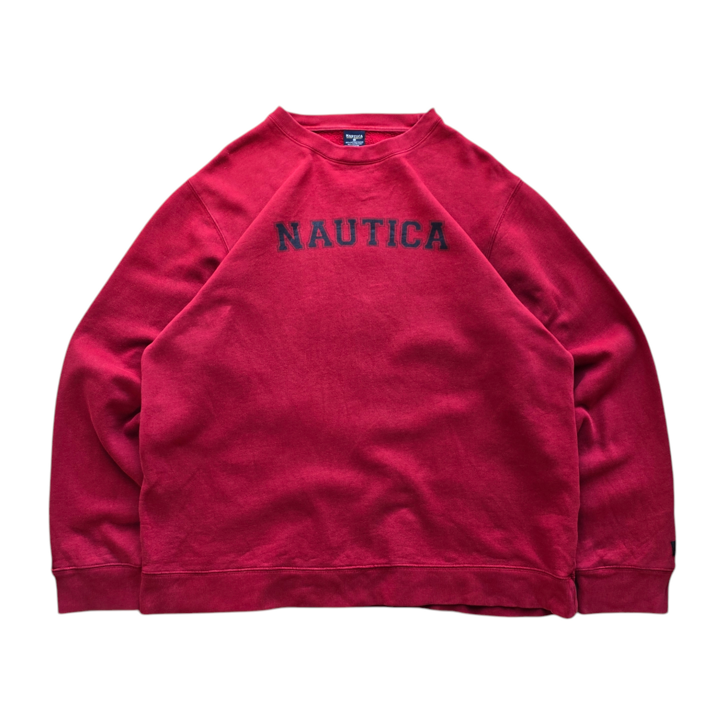 Vintage Nautica Spellout Sweatshirt - XL