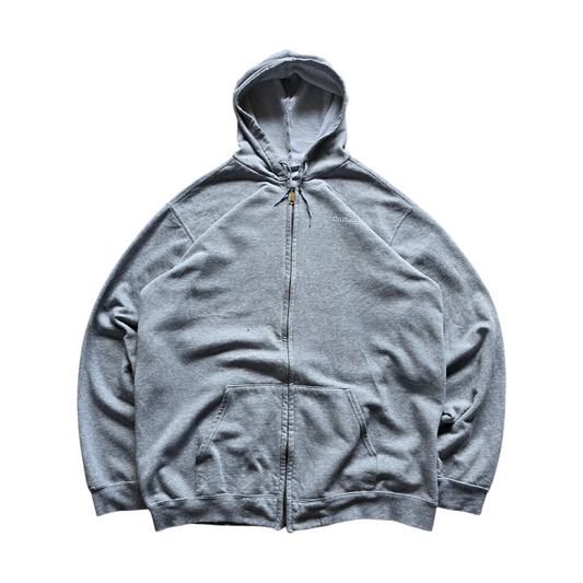 Vintage Carhartt Full Zip Embroidered Hoodie - XXL