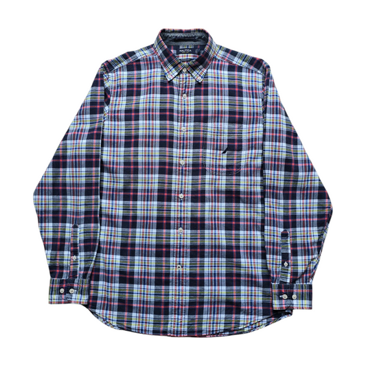 Nautica Long Sleeve Button Up Shirt - M