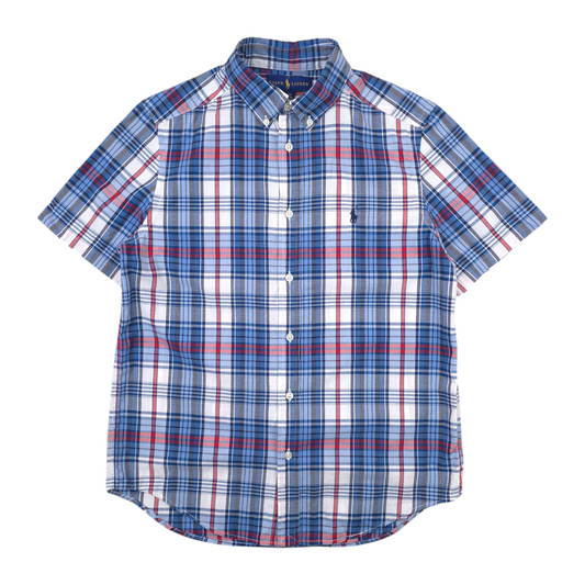 Ralph Lauren Short Sleeve Button Up Shirt - BOYS L
