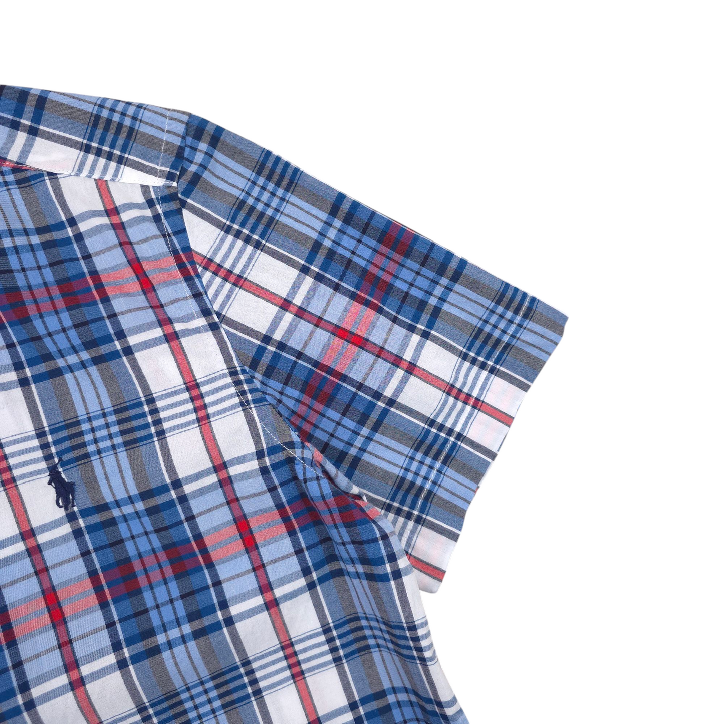 Ralph Lauren Short Sleeve Button Up Shirt - BOYS L