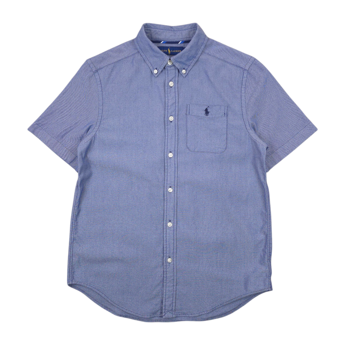 Ralph Lauren Short Sleeve Button Up Shirt - BOYS L