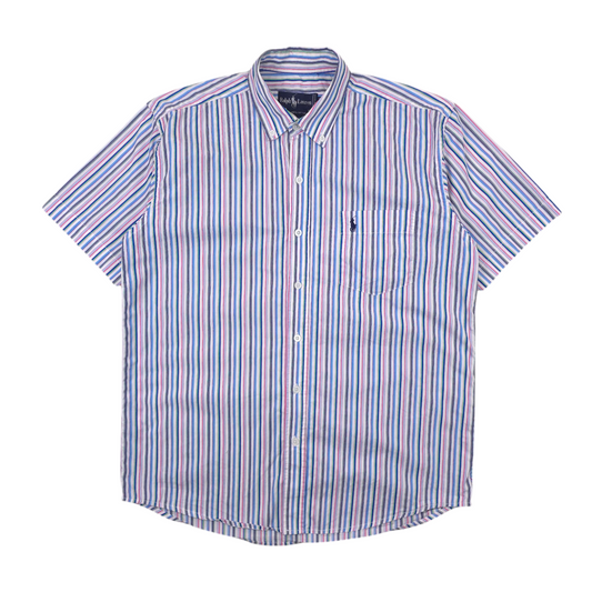 Vintage Ralph Lauren Short Sleeve Button Up Shirt - M/L