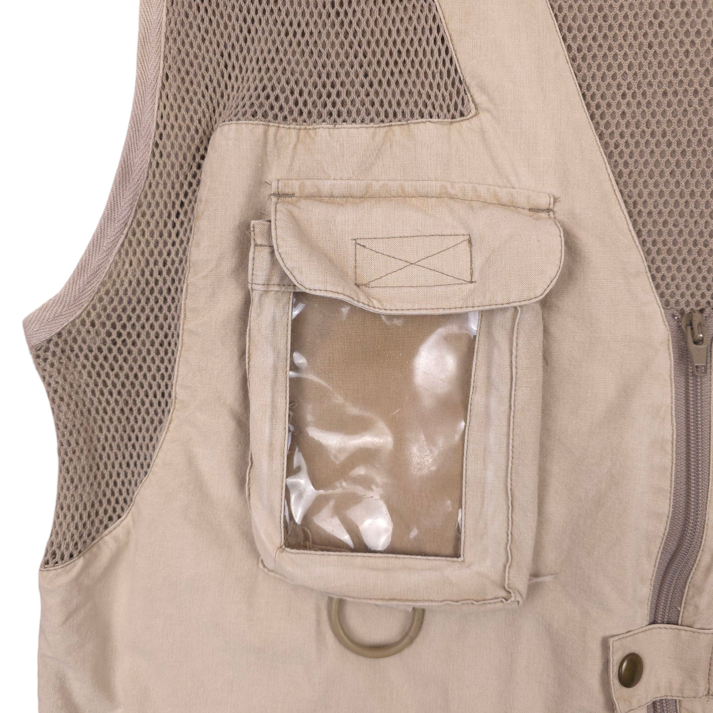 Vintage Mesh Tactical Fishing Vest - M/L