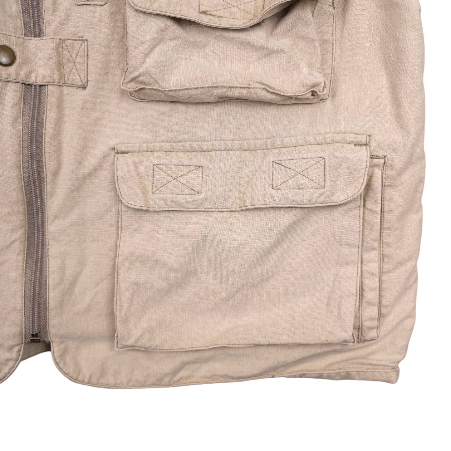 Vintage Mesh Tactical Fishing Vest - M/L