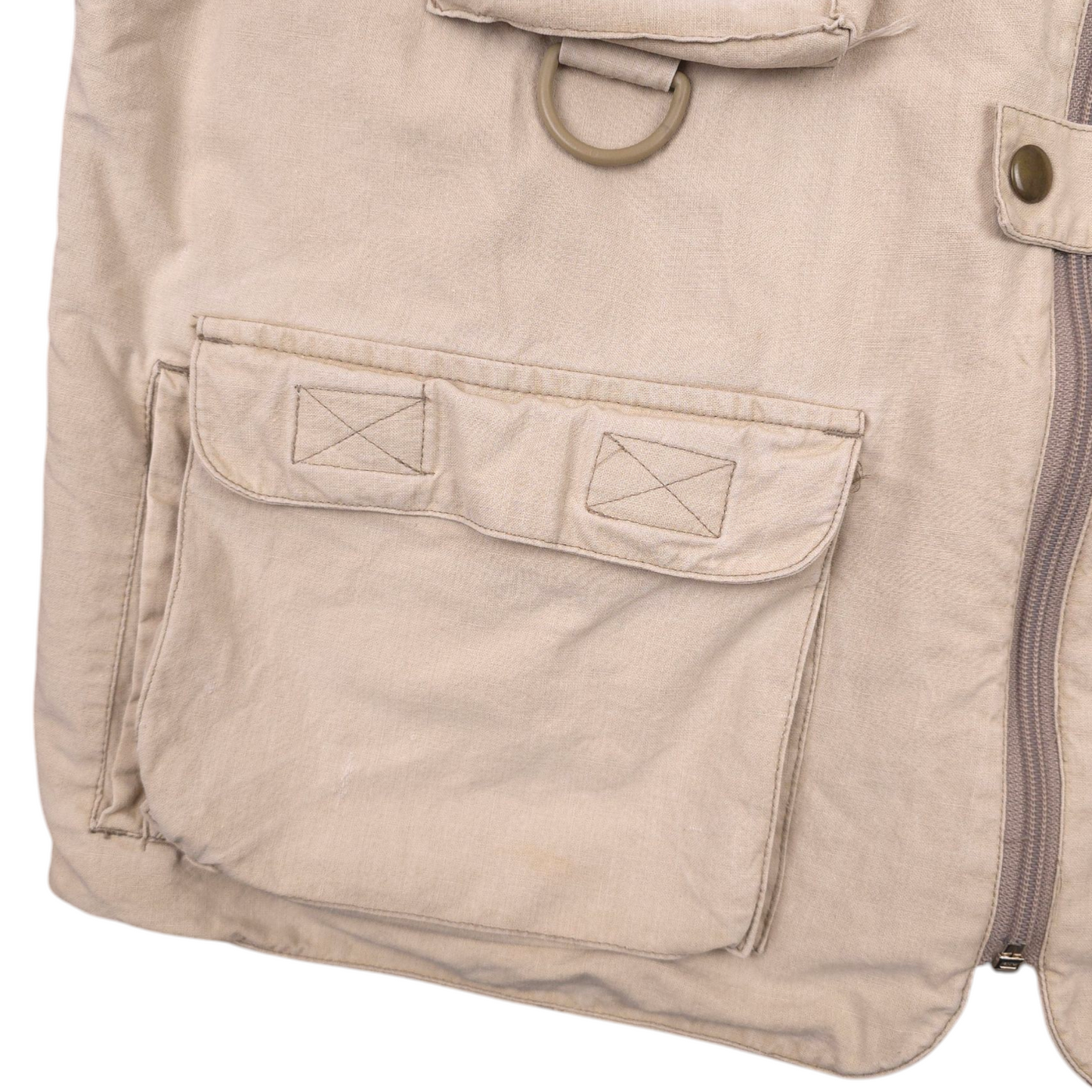 Vintage Mesh Tactical Fishing Vest - M/L