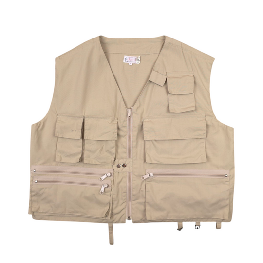 Vintage Tactical Fishing Vest -M/L
