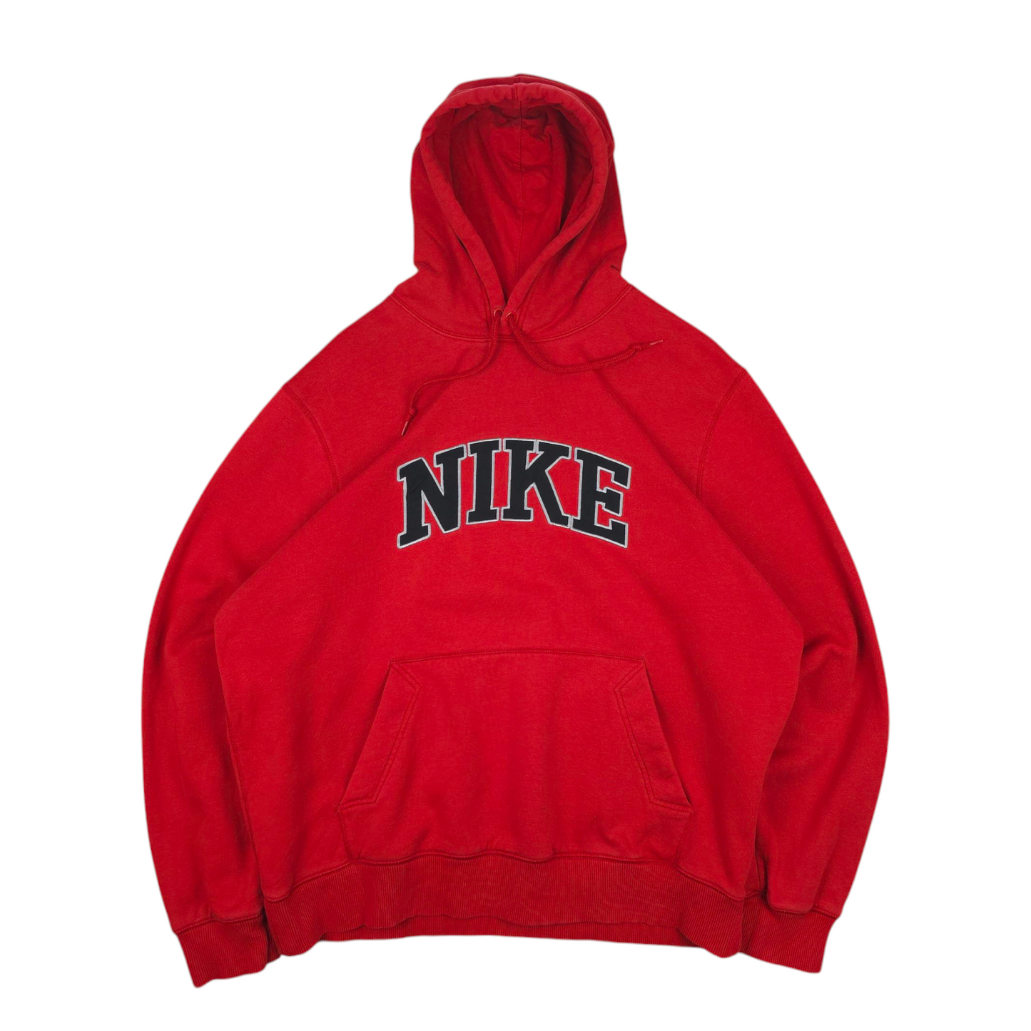 Vintage Nike Spellout Hoodie - XL