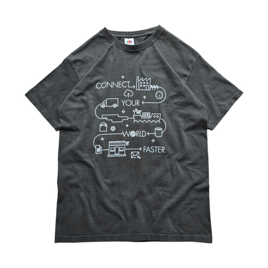 Microsoft Connect Your World Faster Tee - S