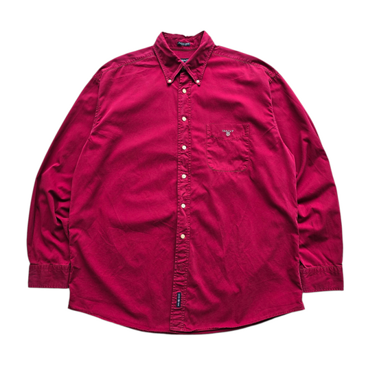 Vintage Gant Long Sleeve Button Up Shirt - XL