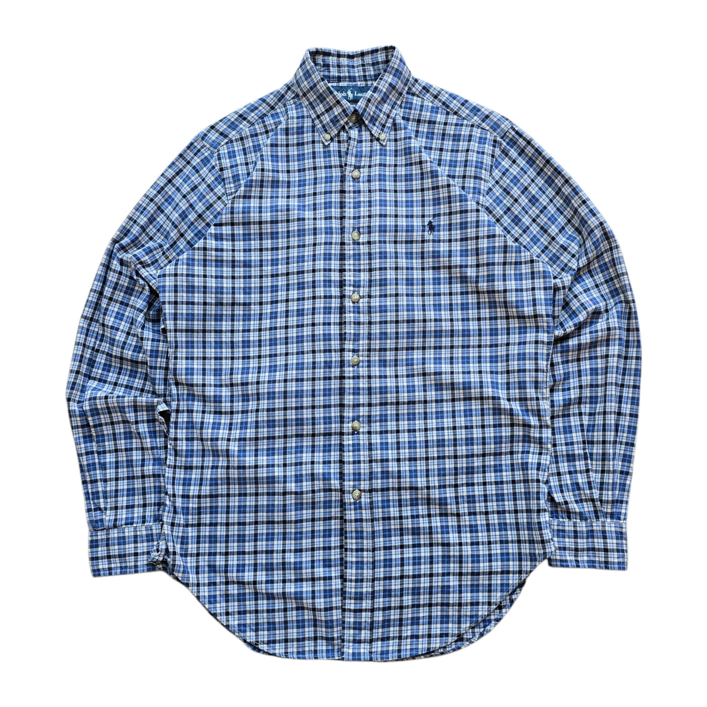 Vintage Ralph Lauren Check Button Up Shirt - S/M