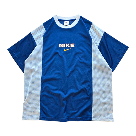 Rare Vintage Nike Embroidered Logo Tee - XXL
