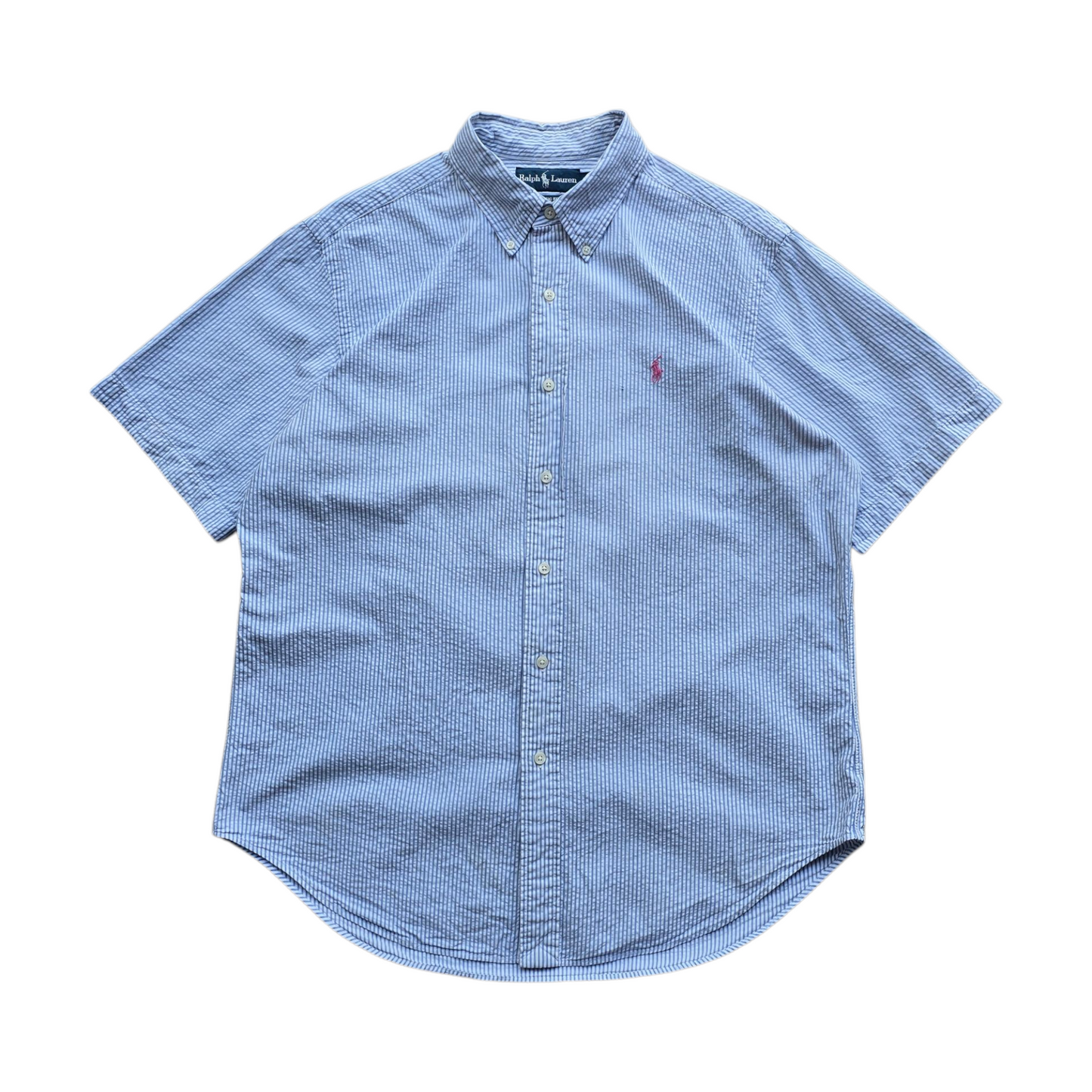 Vintage Ralph Lauren Short Sleeve Button Up Shirt - L
