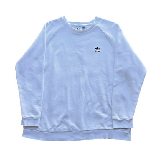 Adidas Embroidered Trefoil Sweatshirt - XXL