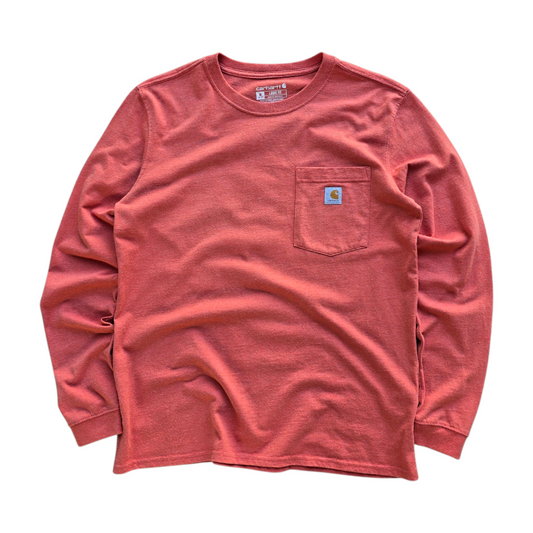 Carhartt Long Sleeve Pocket Tee - WMNS M