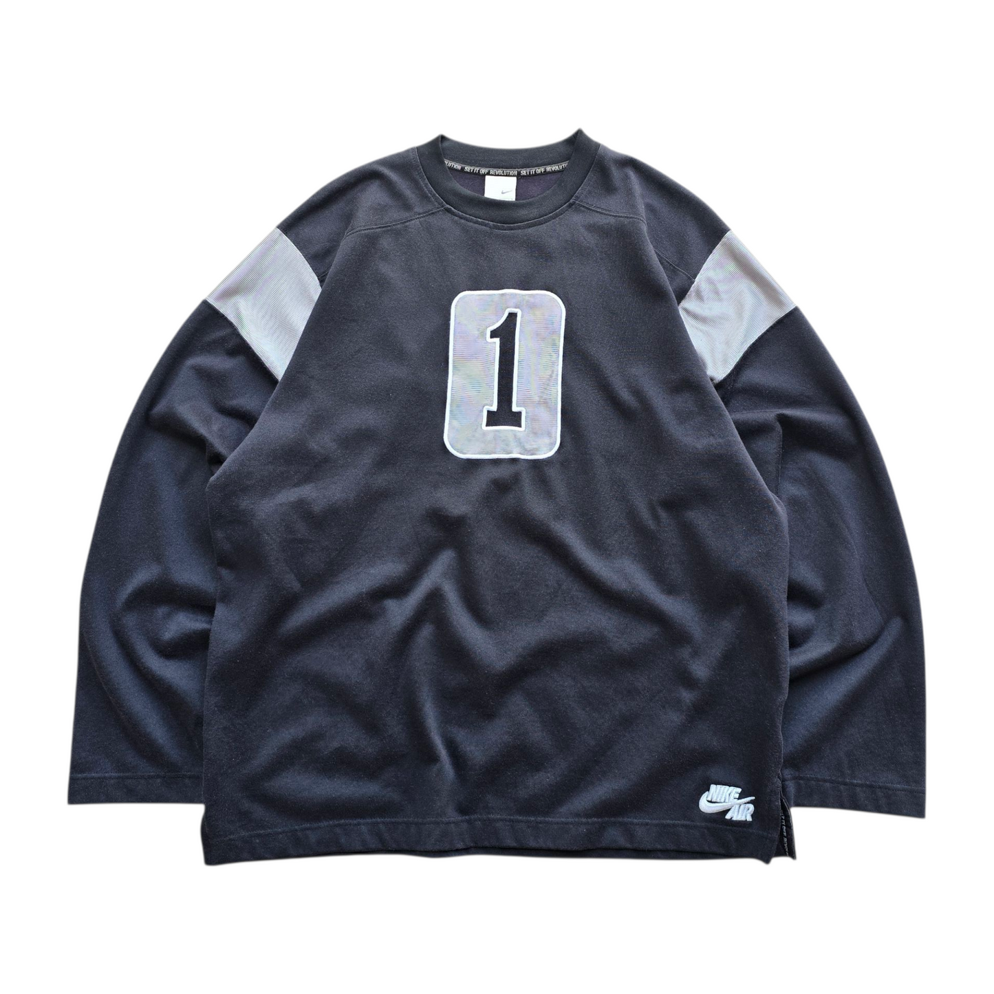 Vintage Nike Air The Game #1 Long Sleeve Jersey Tee - L