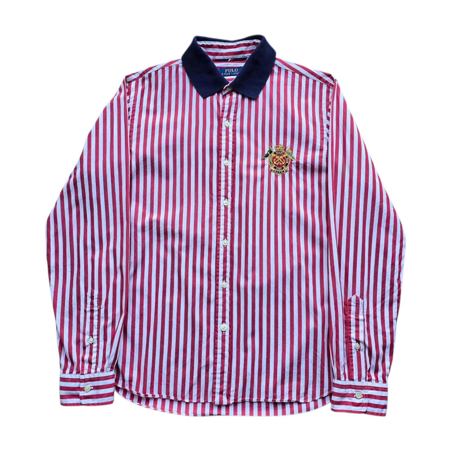 Ralph Lauren Yacht Club Long Sleeve Button Up Shirt - M