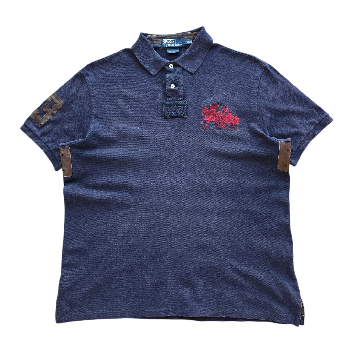 Vintage Ralph Lauren Double Pony Polo Shirt - L