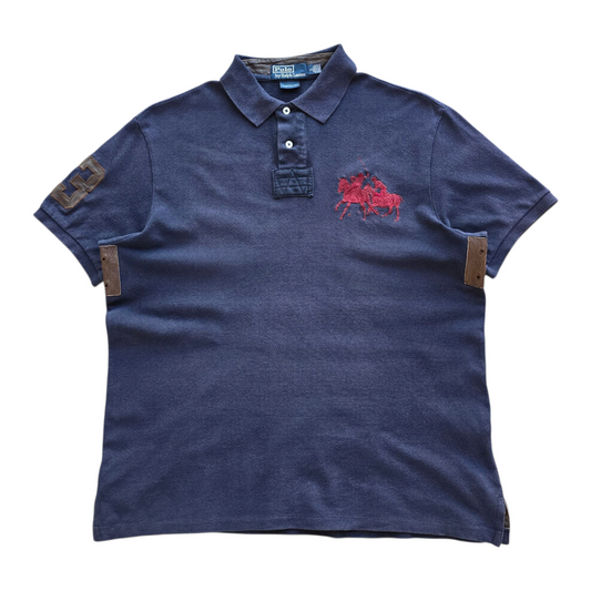 Vintage Ralph Lauren Double Pony Polo Shirt - L